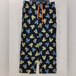 Disney Lilo & Stitch Halloween Costume Allover Print Sleep Pants Unisex Small